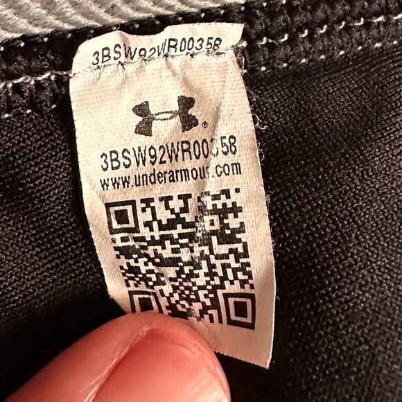 Under Armour Men’s Baseball Sliding Shorts Size Small Black Gray - Picture 5 of 5